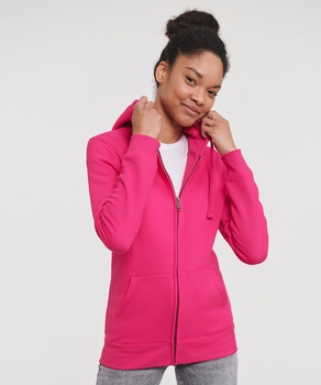 Russell Ladies Zipped Hooded Sweatshirt