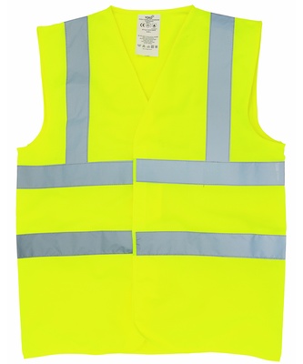 YOKO Flame-Retardant  Hi-vis Sleeveless  Waistcoat (HVW100FR)