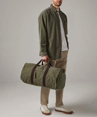 Quadra Vintage Canvas Holdall QD613