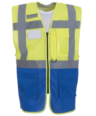 YOKO Hi-vis Mesh Executive Waistcoat
