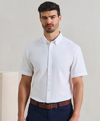 Premier ‘Supreme’ Oxford Short Sleeve Shirt PR286