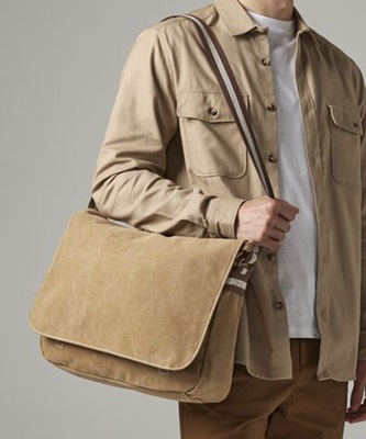 Quadra Vintage Canvas Despatch Bag QD610