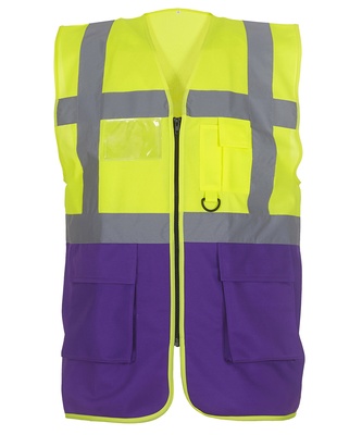 YOKO Multi-Functional Executive Hi-vis Waistcoat (HVW801)