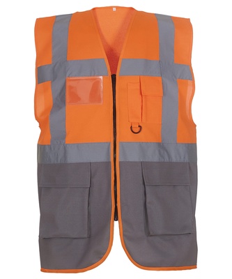 YOKO Multi-Functional Executive Hi-vis Waistcoat (HVW801)