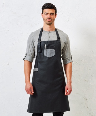 Premier 'Division' Denim Bib Apron PR136