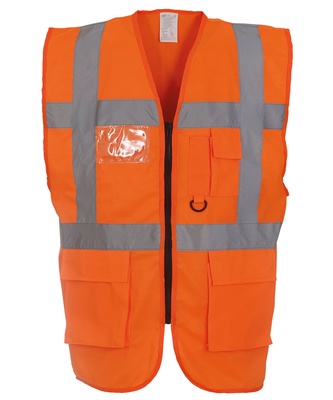YOKO Multi-Functional Executive Hi-vis Waistcoat (HVW801)