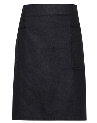 Premier 'Division' Waxed Look Denim Waist Apron PR135