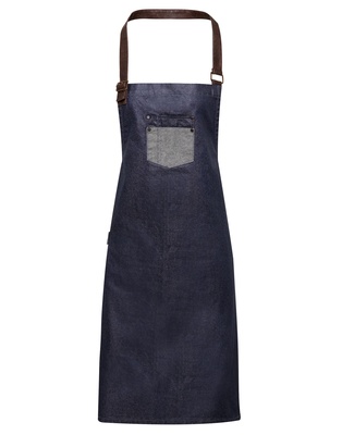 Premier 'Division' Denim Bib Apron PR136