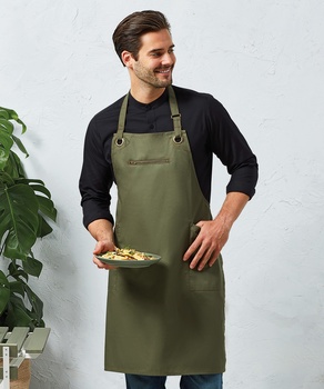 Premier 'Barley' Sustainable Bib Apron