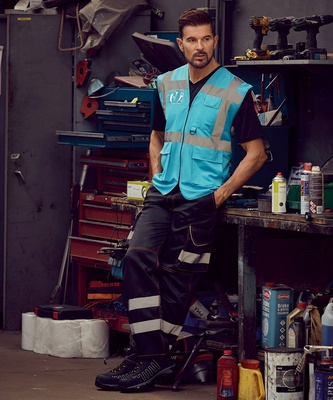 YOKO Multi-Functional Executive Hi-vis Waistcoat (HVW801)