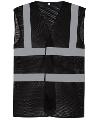 YOKO Top Cool Open Mesh 2-Band-and-Braces Waistcoat (HVW120)