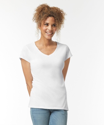 Gildan Softstyle™ Women's V-neck T-shirt GD078