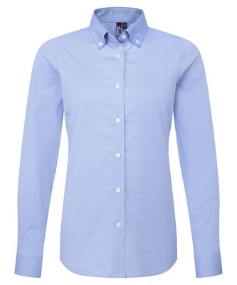 Premier Women’s ‘Supreme’ Oxford Long Sleeve Shirt PR384
