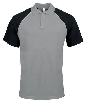 Kariban Polo Baseball Contrast Polo Shirt KB226