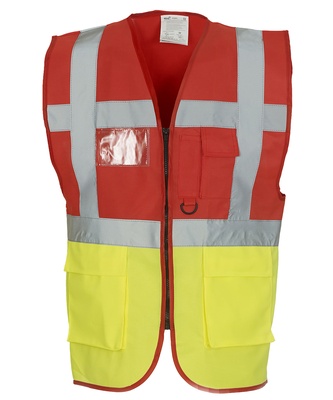YOKO Multi-Functional Executive Hi-vis Waistcoat (HVW801)