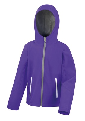 Result Core Junior Hooded Softshell jacket R224J