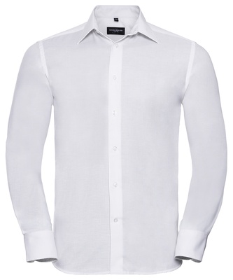 Russell Long Sleeve Easycare Tailored Oxford Shirt 922M
