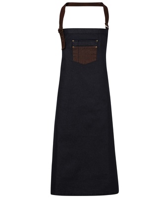 Premier 'Division' Denim Bib Apron PR136