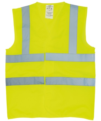 YOKO Flame-Retardant  Hi-vis Sleeveless  Waistcoat (HVW100FR)