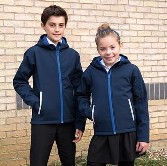 Result Core Junior Hooded Softshell jacket R224J