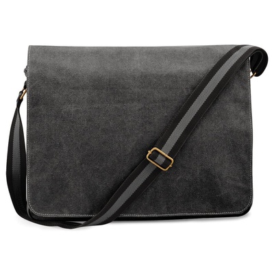 Quadra Vintage Canvas Despatch Bag QD610