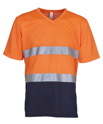 YOKO Hi-vis Top Cool Super Light V-neck T-shirt (HVJ910)