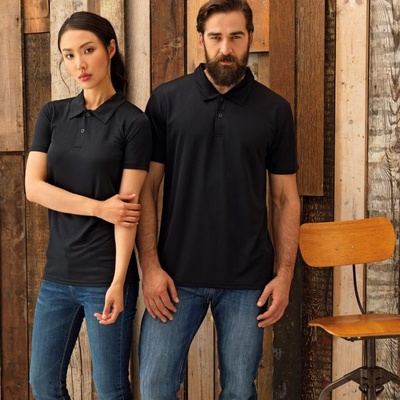 Premier Coolchecker Unisex Studded Polo PR612