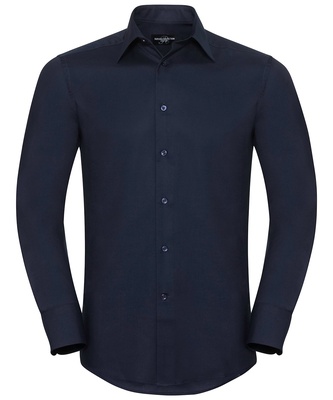 Russell Long Sleeve Easycare Tailored Oxford Shirt 922M