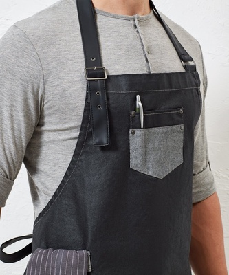 Premier 'Division' Denim Bib Apron PR136
