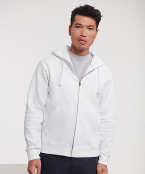 Russell Zipped Hooded Sweatshirt