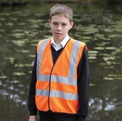 YOKO Kids Hi-vis Waistcoat