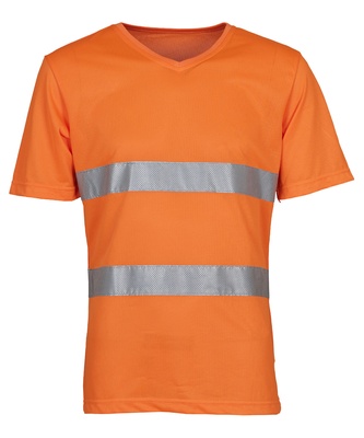 YOKO Hi-vis Top Cool Super Light V-neck T-shirt (HVJ910)