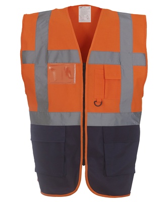 YOKO Multi-Functional Executive Hi-vis Waistcoat (HVW801)
