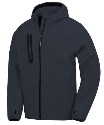 Result 3-Layer Recycled Unisex Hooded Softshell Jacket R909X