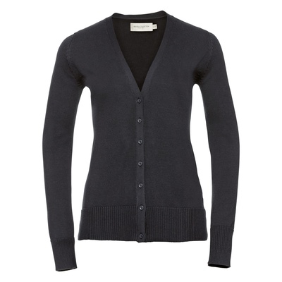 Russell Women's V-Neck Knitted Cardigan 715F