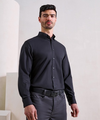Premier ‘Supreme’ Oxford Long Sleeve Shirt PR284