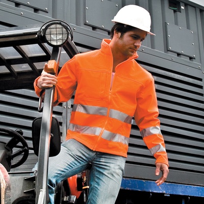 Result Hi-vis Softshell Jacket R117A