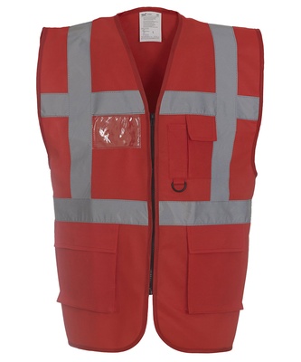 YOKO Multi-Functional Executive Hi-vis Waistcoat (HVW801)