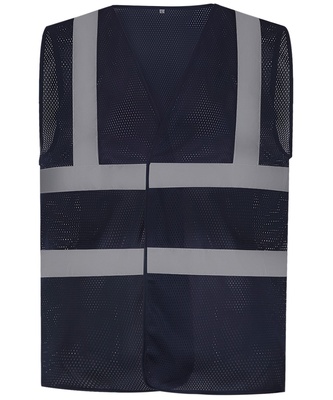YOKO Top Cool Open Mesh 2-Band-and-Braces Waistcoat (HVW120)
