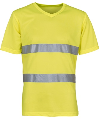 YOKO Hi-vis Top Cool Super Light V-neck T-shirt (HVJ910)