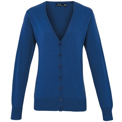 Premier Women's Button-through Knitted Cardigan PR697