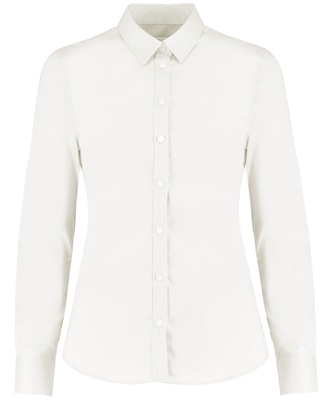 Kustom Kit Women's Stretch Oxford Shirt long-sleeved (tailored fit)