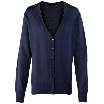 Premier Women's Button-through Knitted Cardigan PR697