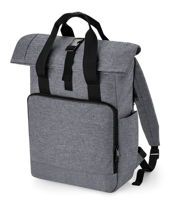 BagBase Recycled Roll-top Laptop Backpack BG18L