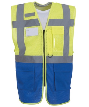 YOKO Hi-vis Mesh Executive Waistcoat