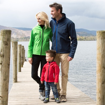 Result Core Junior Hooded Softshell jacket R224J