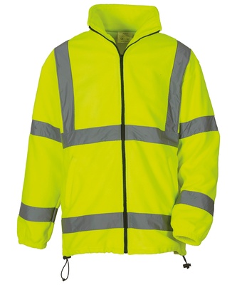 YOKO Hi-vis Heavyweight Fleece Jacket (HVK08)