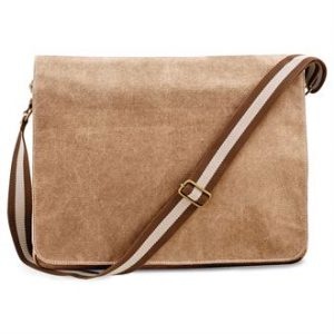 Quadra Vintage Canvas Despatch Bag QD610