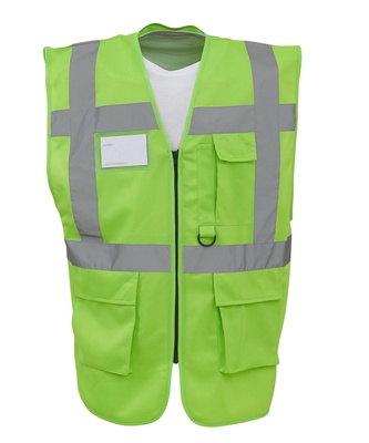 YOKO Multi-Functional Executive Hi-vis Waistcoat (HVW801)