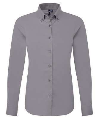 Premier Women’s ‘Supreme’ Oxford Long Sleeve Shirt PR384